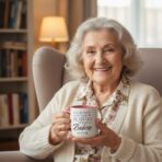 Kubek "... dlatego stworzył Babcię" - obrazek 2