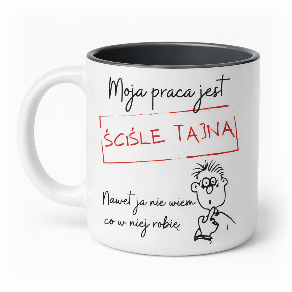 scisle tajna Kubek "Ściśle tajna" - obrazek 1