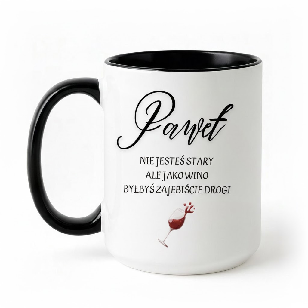 wino Kubek "Stary jak wino" - obrazek 1