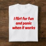 Koszulka "Flirt for fun"