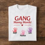 Koszulka "Gang mamy trójki"