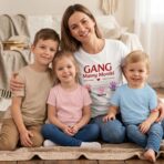 Koszulka "Gang mamy trójki" - obrazek 2
