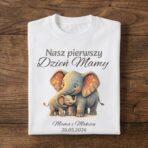 Koszulka "Nasz I Dzień Mamy - słonie"